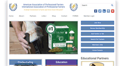 Desktop Screenshot of professionalfarriers.com